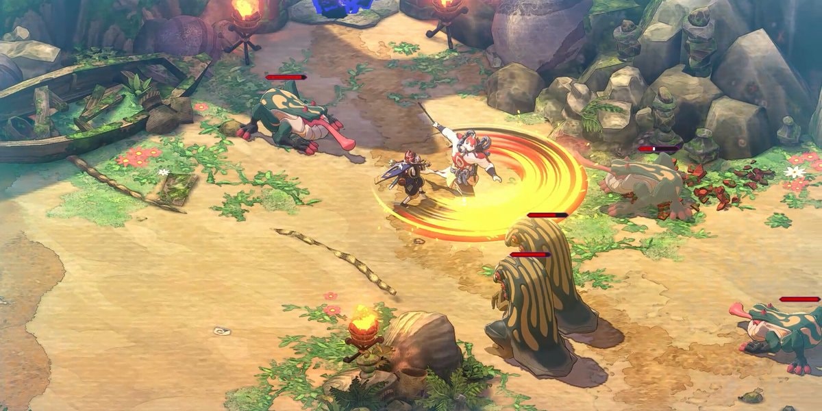 Towa and the Guardians of the Sacred Tree laat spelers kennismaken met mystieke roguelite-actie