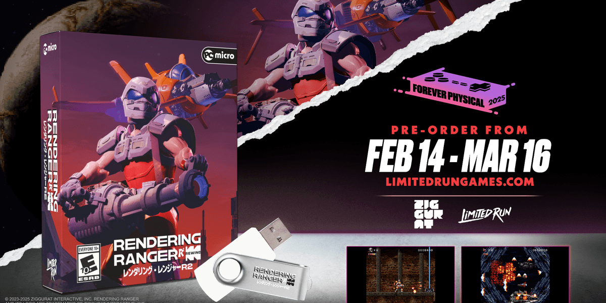 Limited Run Games komt met fysieke edities voor Rendering Ranger: R²
