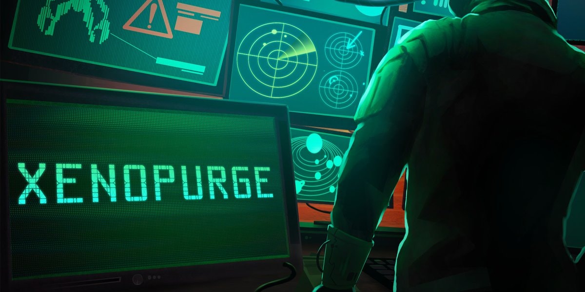 Met Xenopurge bestuur je een militaire eenheid met een stel oude CRT monitoren