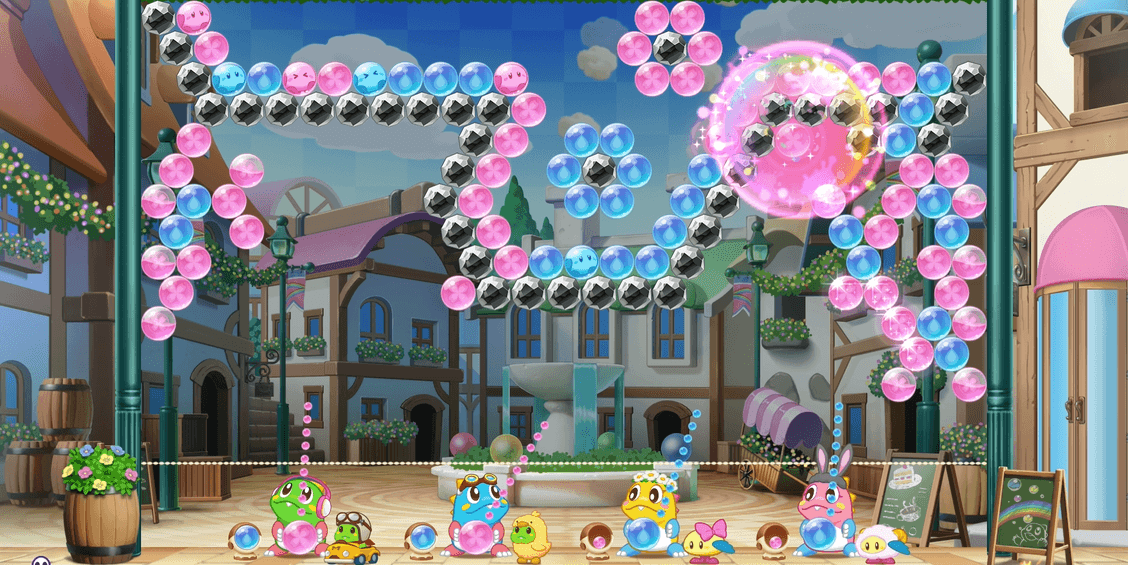 Met Puzzle Bobble Everybubble! krijg je in ieder geval genoeg levels