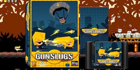 Gunslugs komt uit op de Sega Mega Drive