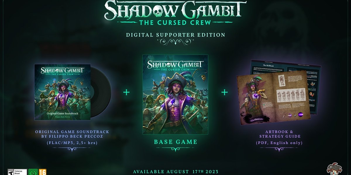 De prijs is bekendgemaakt van Shadow Gambit: The Cursed Crew