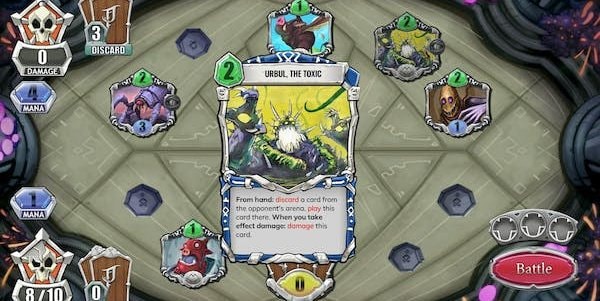Primateria is een nieuwe deck builder op Steam
