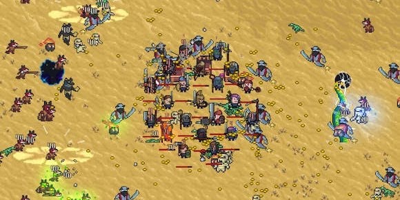 Mercenaries of the Kingdom: First Blood Out is een survivorlike waarbij je in een groep werkt