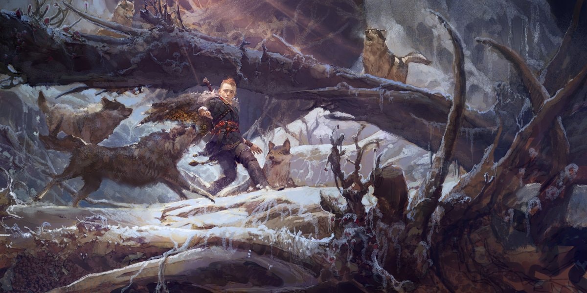 Cook and Becker heeft hoge kwaliteit art prints gemaakt van God of War: Ragnarök