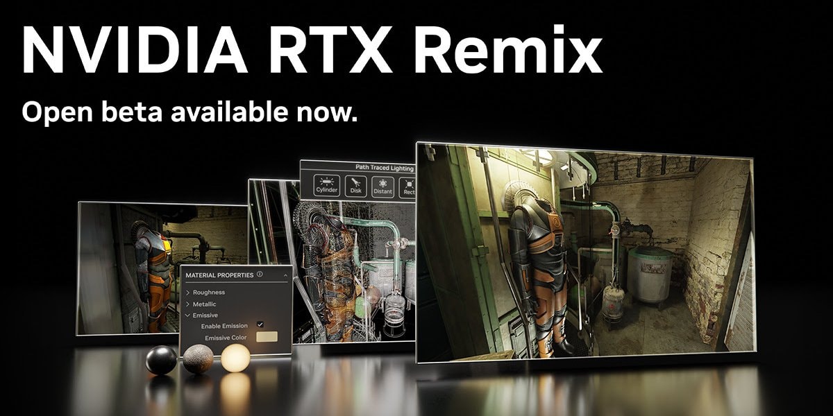 Met de beta van NVIDIA RTX Remix kunnen modders ook oudere games van ray tracing voorzien