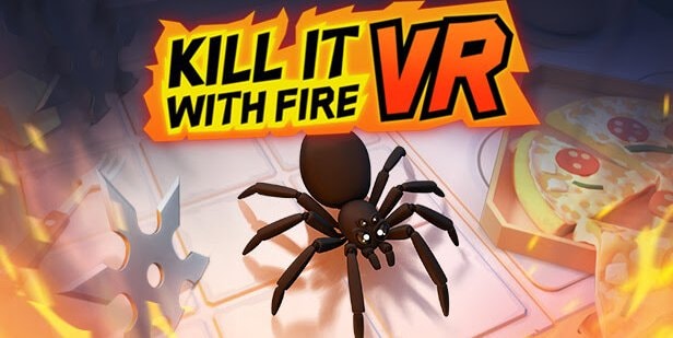 Vernietig de spinnen in Kill it With Fire VR op de PlayStation