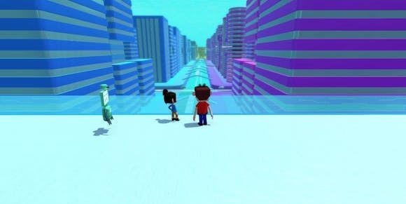 Randy & Manilla bestrijden een virus in een virtuele wereld