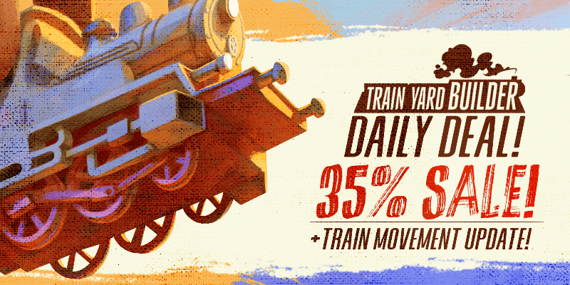 Ontdek de Train Movement Update in Train Yard Builder