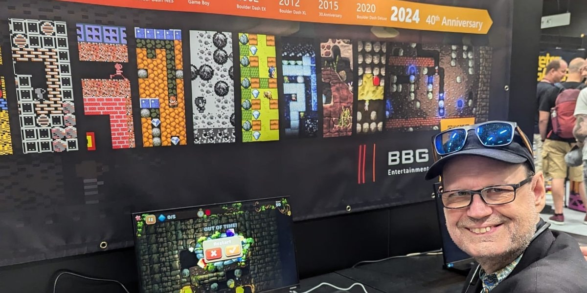 Chris Hülsbeck gaat de soundtrack maken voor Boulder Dash 40th Anniversary