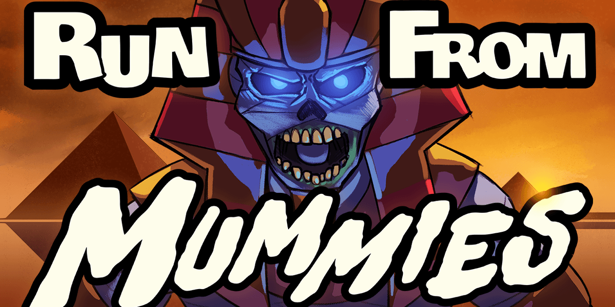 In de nieuwe update voor Run From Mummies kun je de moeilijkheid aanpassen