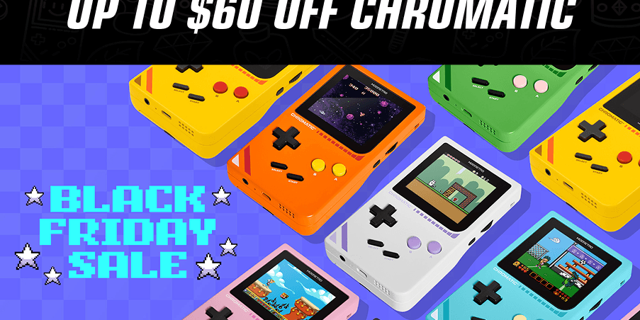 Black Friday is alvast begonnen voor de Chromatic