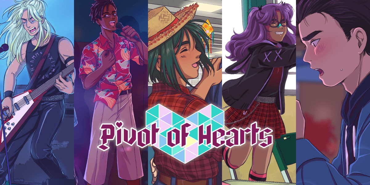 Pivot of Hearts is een visual novel die houden van verhalen van liefdes die niet binnen de lijntjes passen