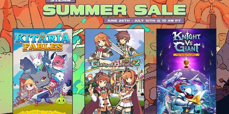 Games van PQube zijn massaal in de aanbieding tijdens de Steam Summer Sale