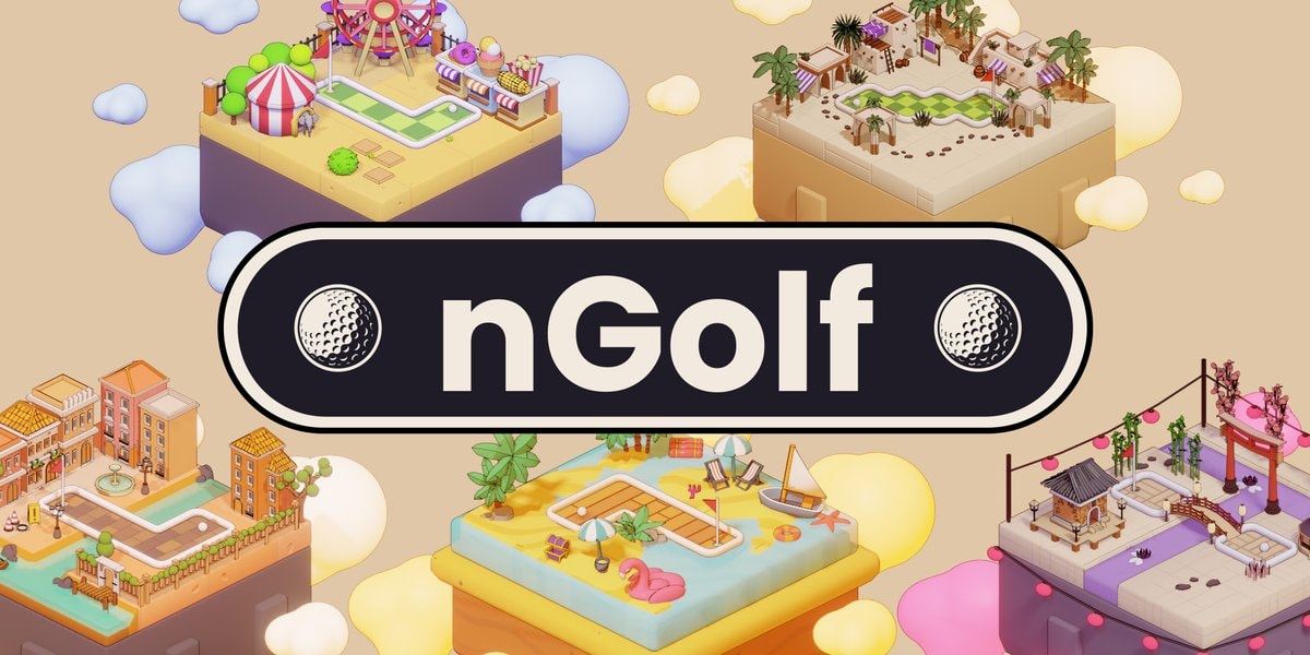 nGolf combineert midgetgolf met een puzzelgame