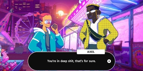 Jump the Track combineert een visual novel met een soort pinball
