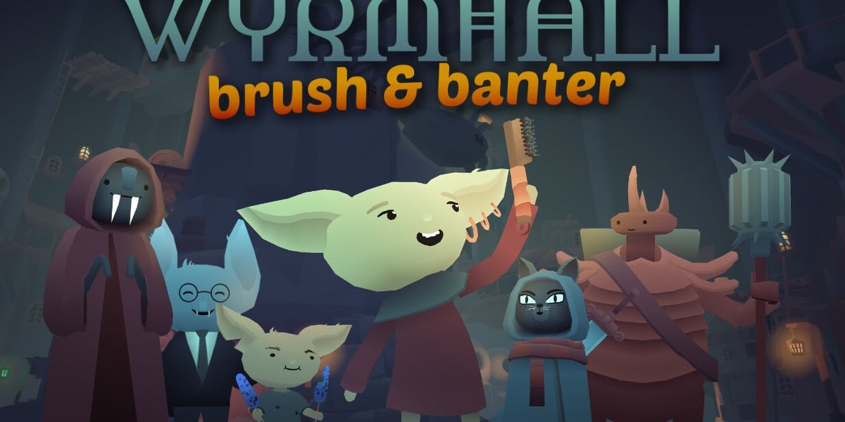 WYRMHALL: Brush & Banter is een game met een concept dat vrij zeldzaam is
