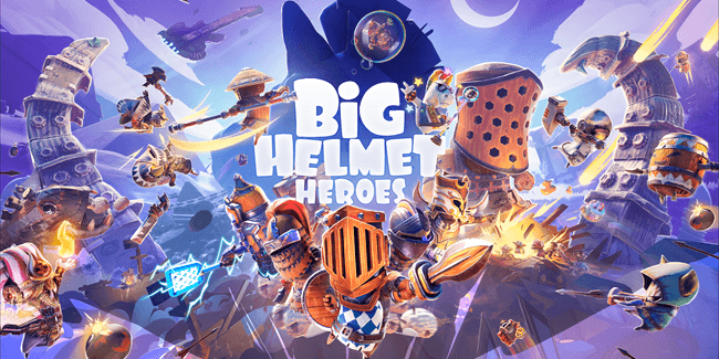 Couch coop game Big Helmet Heroes is voorzien van een Launch Trailer