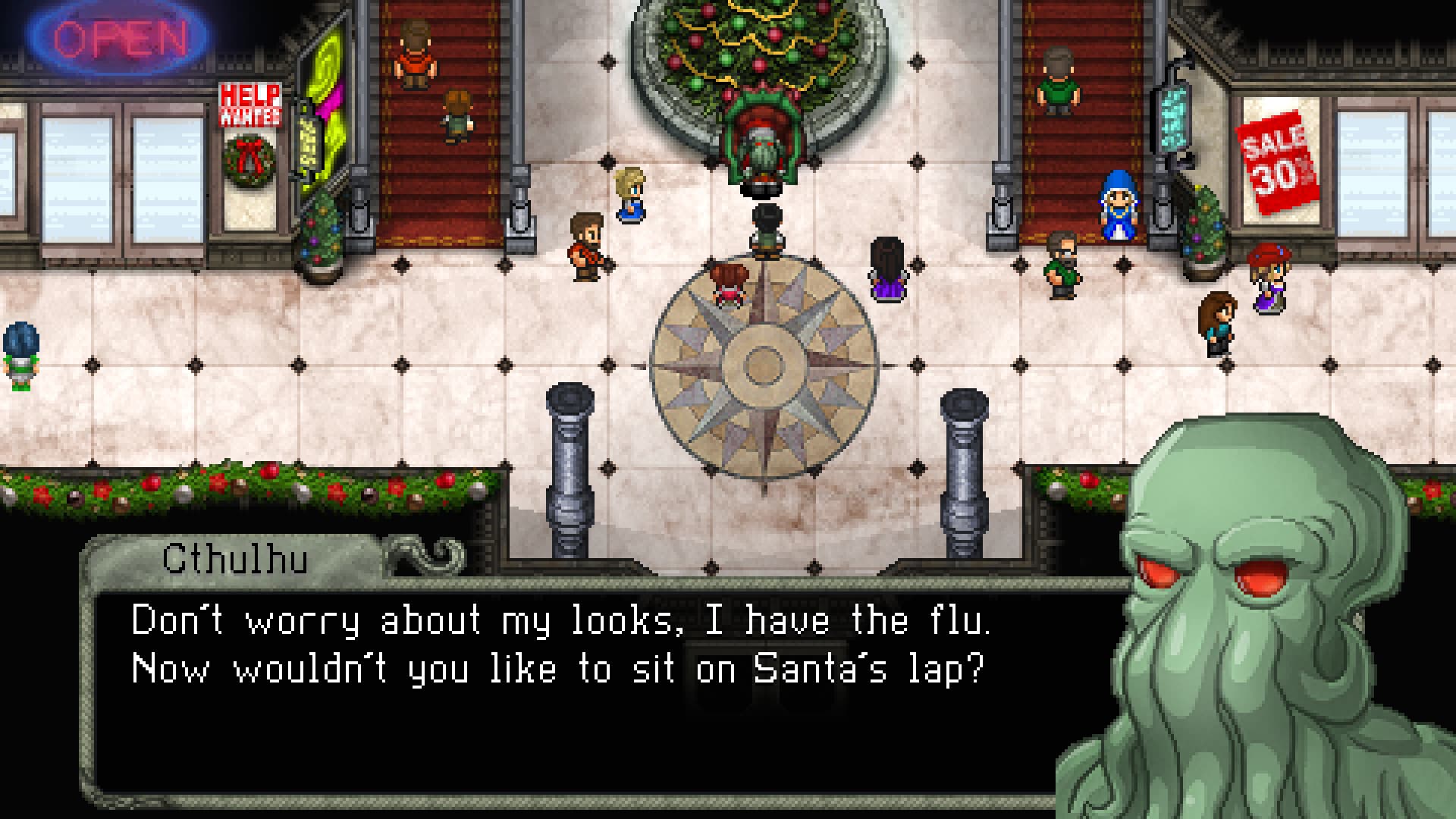 Cthulhu Saves Christmas screenshot 3