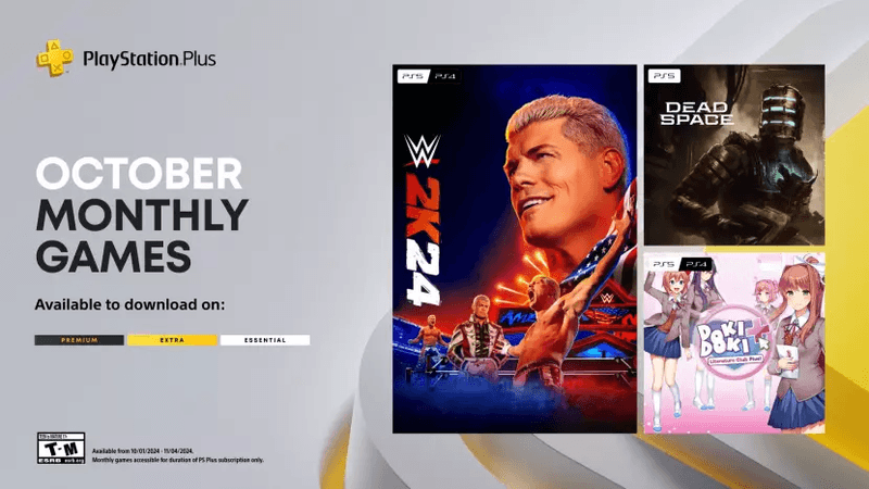 PlayStation Plus October Cover