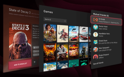 Nieuwe XBOX-systeemupdate brengt meer personalisatie en andere gemakken