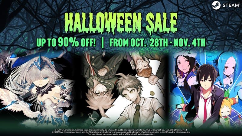 Er is niets engs aan de Halloween-kortingen van Spike Chunsoft