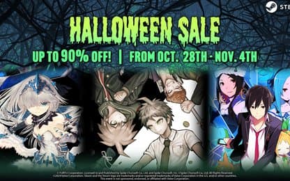 Er is niets engs aan de Halloween-kortingen van Spike Chunsoft