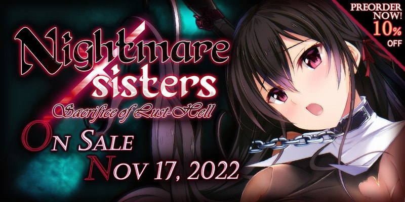 Nightmare x Sisters: Sacrifice of Lust-Hell Pre-order
