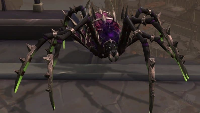 World of Warcraft maakt game vriendelijker voor arachnaphoben