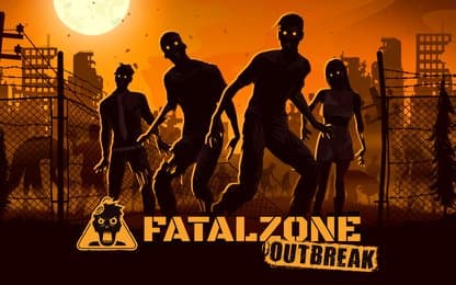 Vecht tegen een aanstormde groep boze ondoden in FatalZone: Outbreak