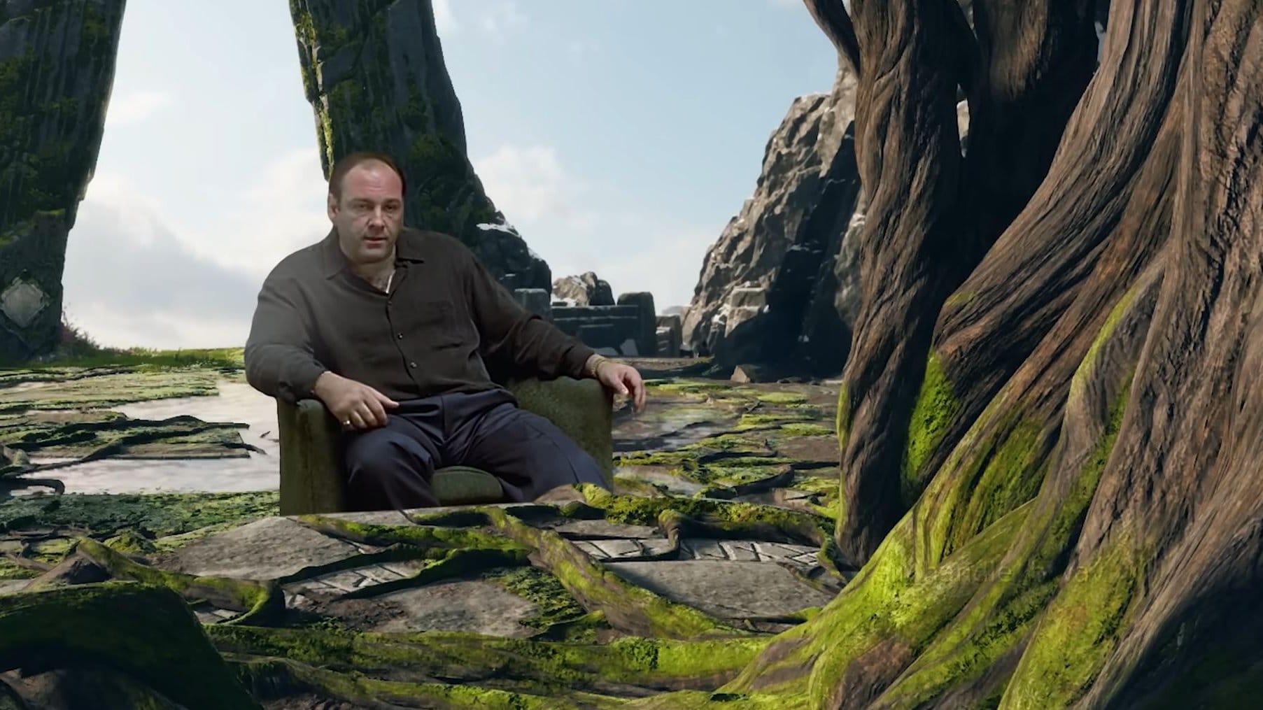 Als één iemand zich zal herkennen in Kratos, dan is het wel Tony Soprano