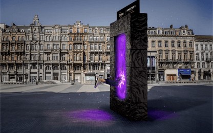 In Brussel bouwen ze een heuse Minecraft-portal