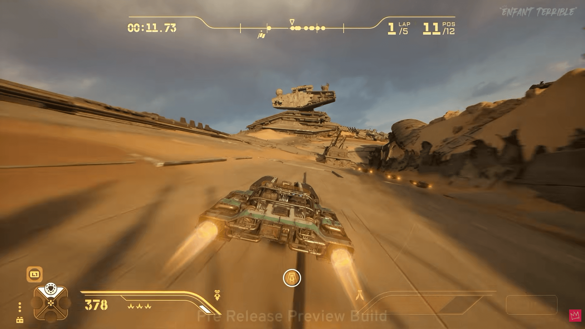 Bekijk hier nieuwe beelden van STAR WARS: Galactic Racer