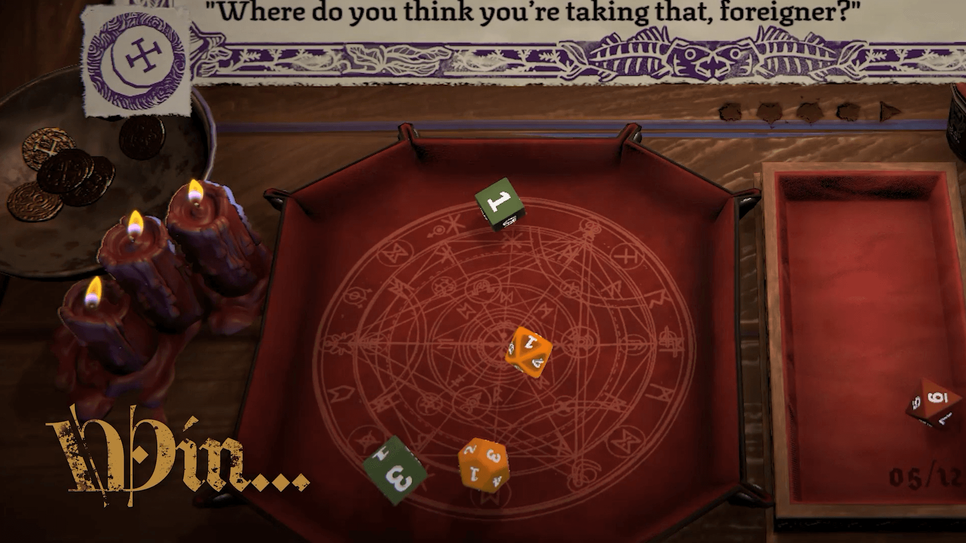 Blightrole is een roguelite, waarbij je volledig afhankelijk bent van de dobbelsteen