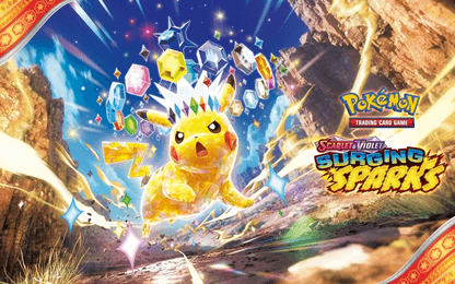 Win tien booster packs van Scarlet & Violet: Surging Sparks