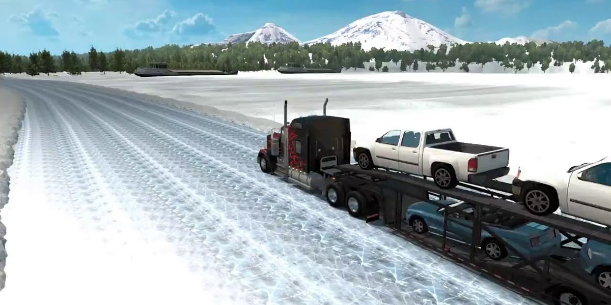 Je doet meer dan rijden in Alaskan Truck Simulator