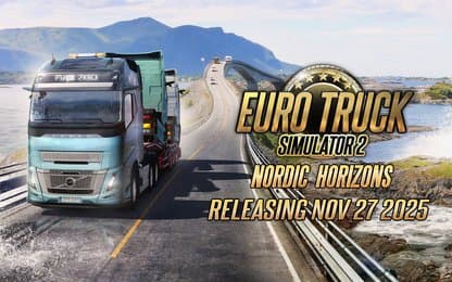 Ga naar het hoge Noorden in de nieuwe DLC van Euro Truck Simulator 2
