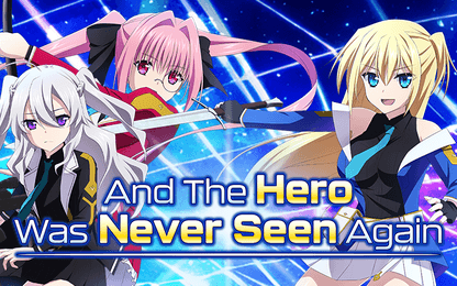 De aanbieding van And the Hero Was Never Seen Again zien we graag