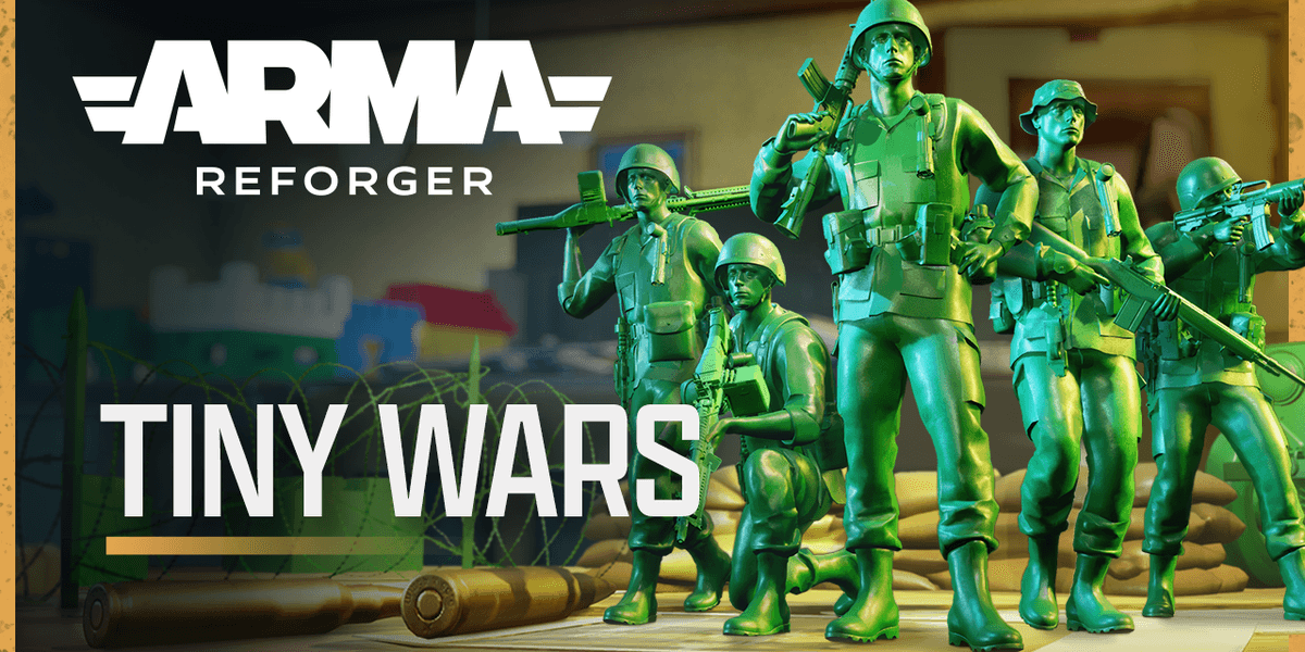 1 april: Arma is nu ook te spelen met speelgoedsoldaatjes