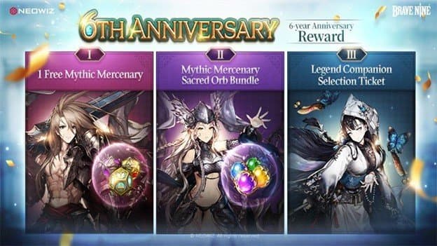 Brave Nine 6th Anniversary