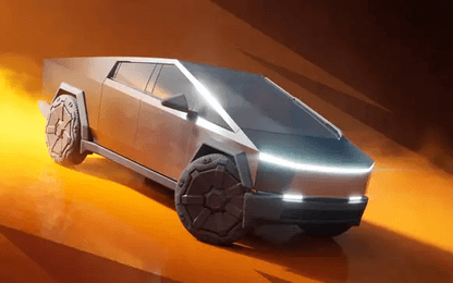 Tesla's cybertruck maakt zijn videogame-debuut