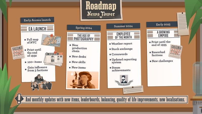News Tower Roadmap