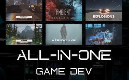Help je eigen game op pad met de All-In-One Game Dev Bundle van Humble