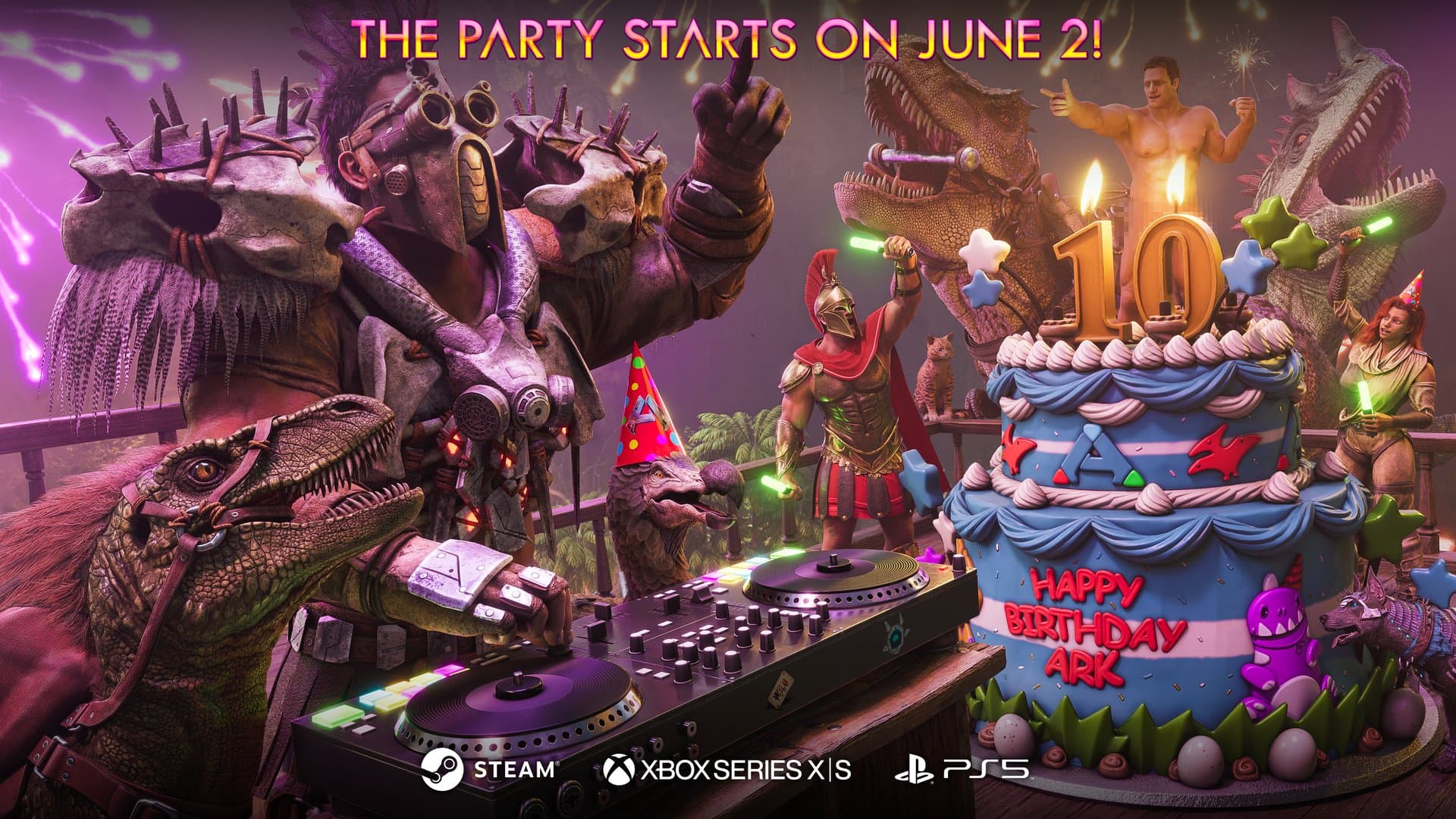 ARK krijgt flink wat content ter ere van diens tiende verjaardag