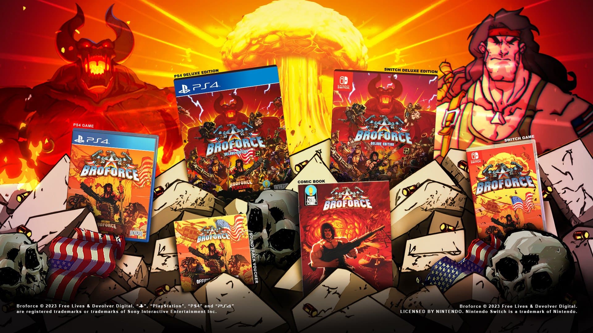 De Broforce krijgt toch eindelijk de retail-behandeling