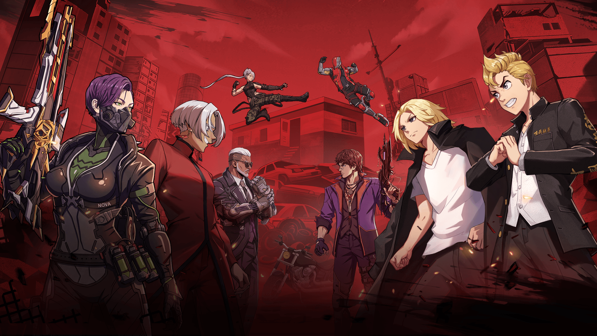 De Tokyo Manji Gang is Blood Strike binnen gevallen