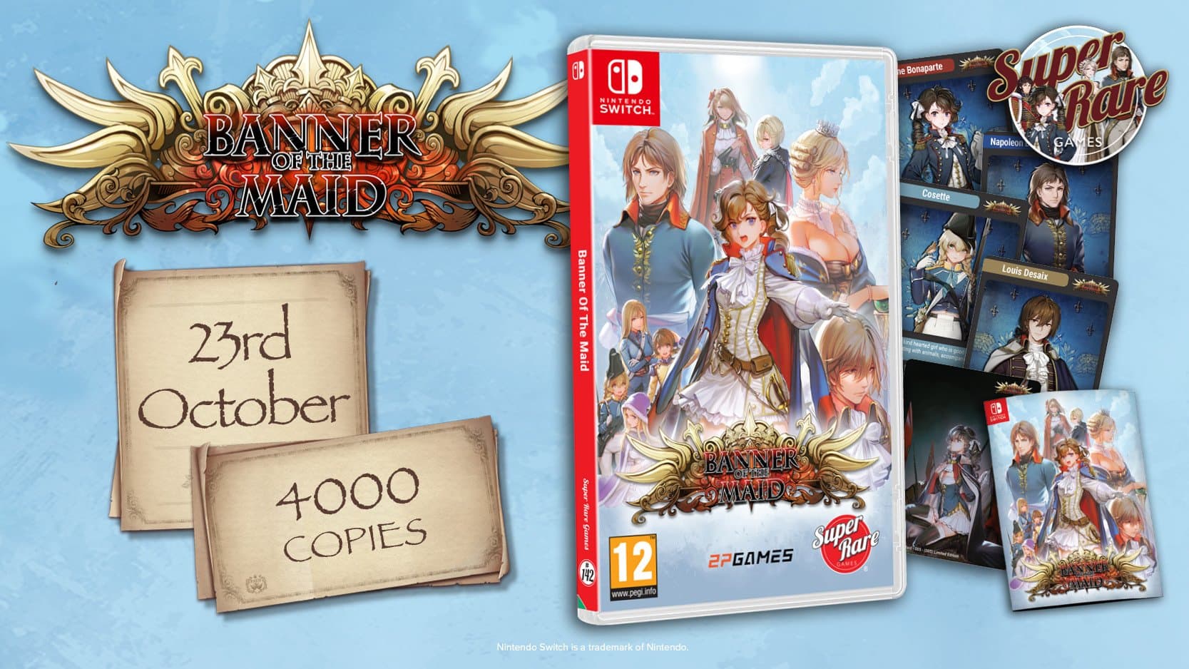 Banner of the Maid is de volgende Super Rare release