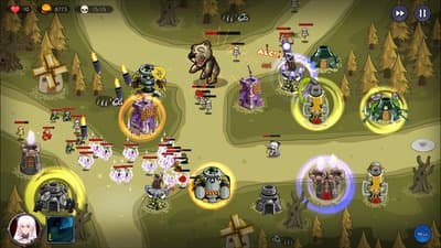 Beautiful Mystic Defenders screenshot 1