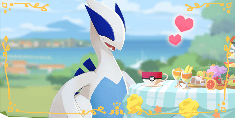 Lugia duikt op voor een verjaardagsfeest