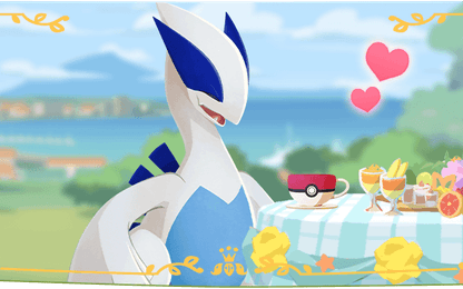 Lugia duikt op voor een verjaardagsfeest